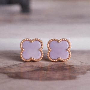 Lila detelina - rose gold pozlata
