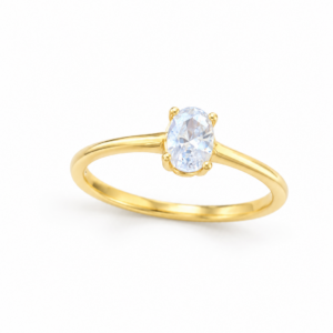 Prsten Oval cut